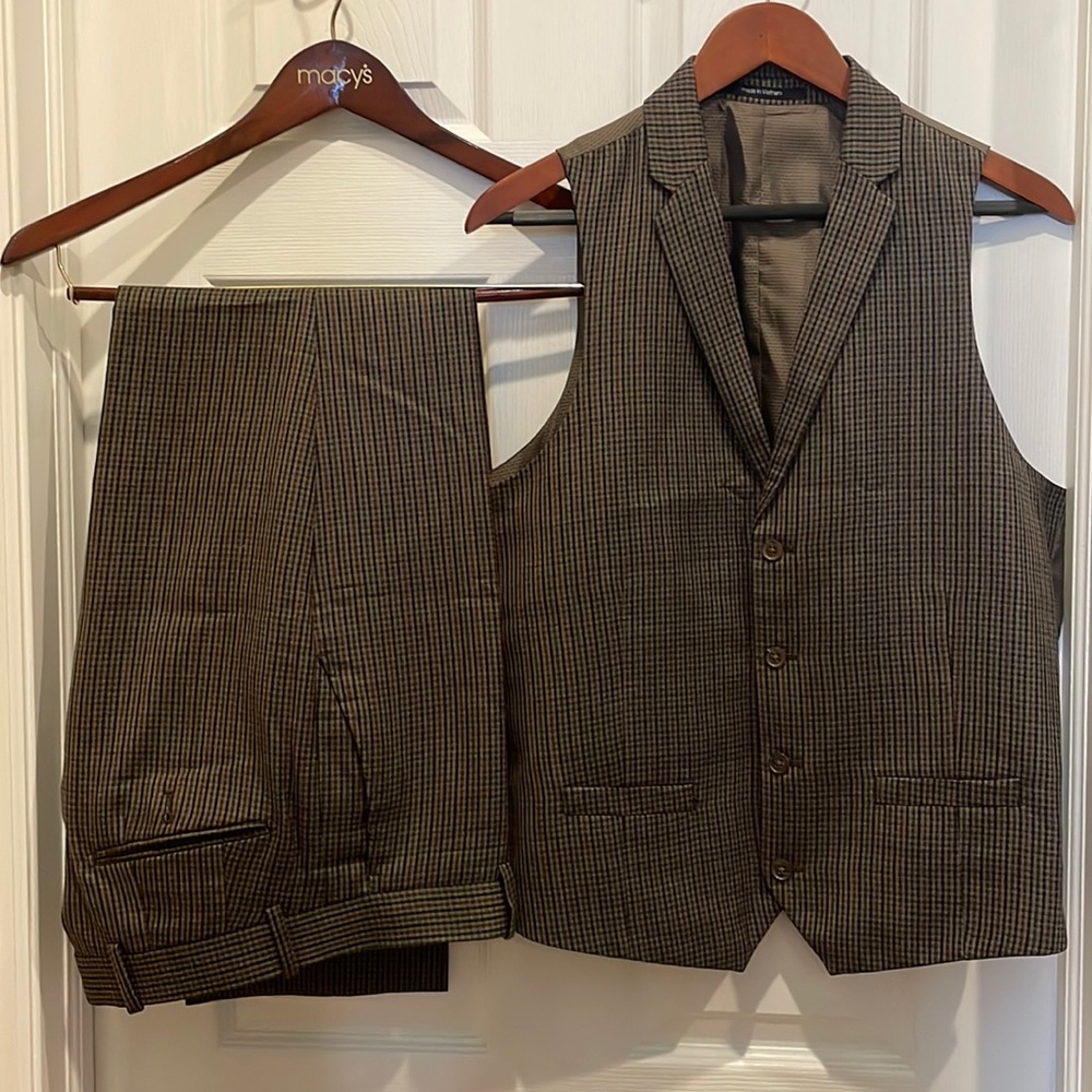 Bar III Mens 3 Piece Multi Color